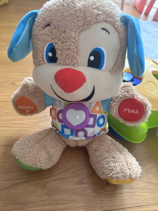 Fisherprice куче и сортер костенурка
