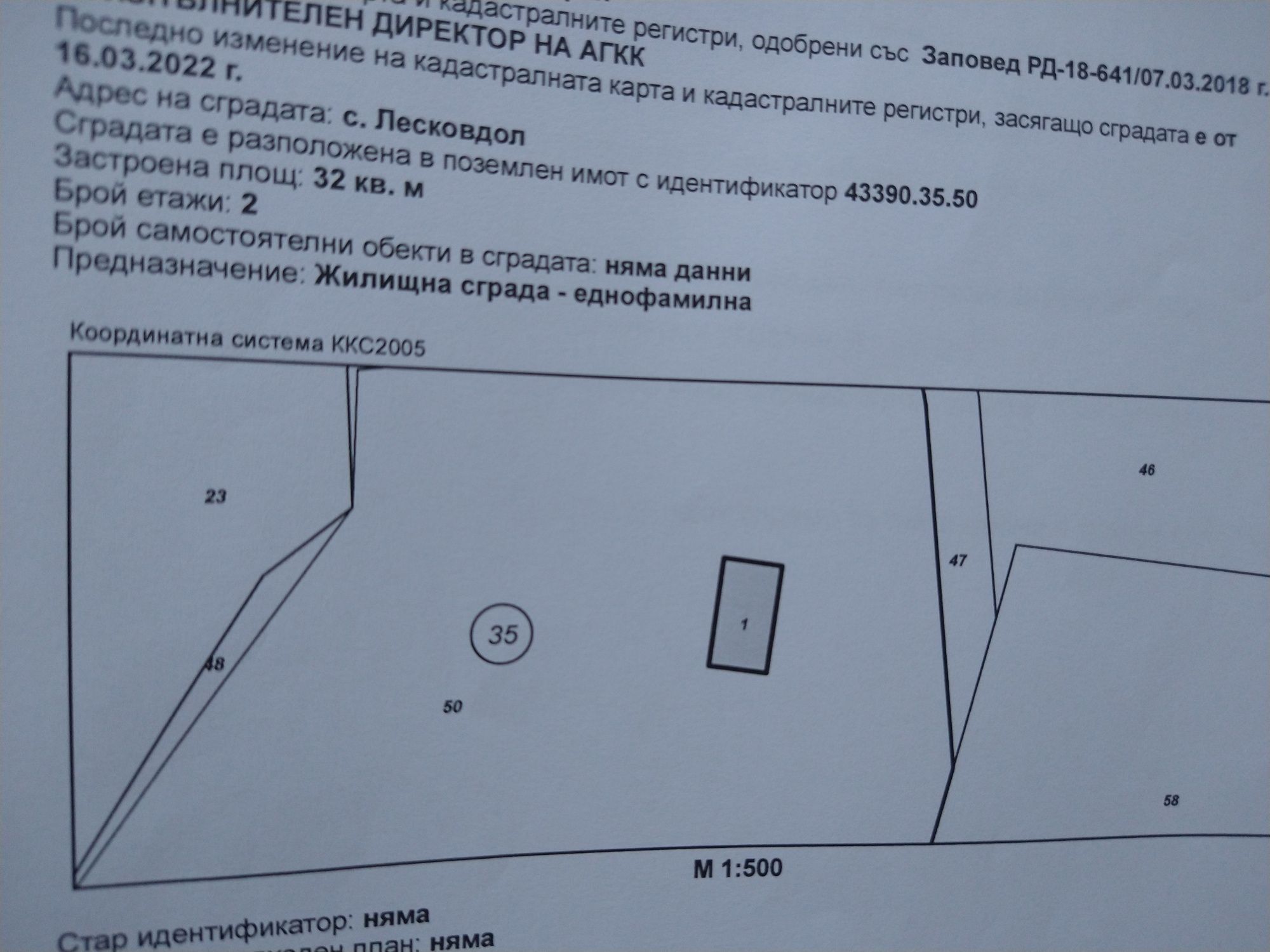 Дворно място/парцел
