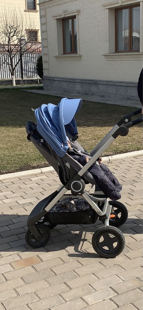 Продам коляску 2в1 stokke skoot