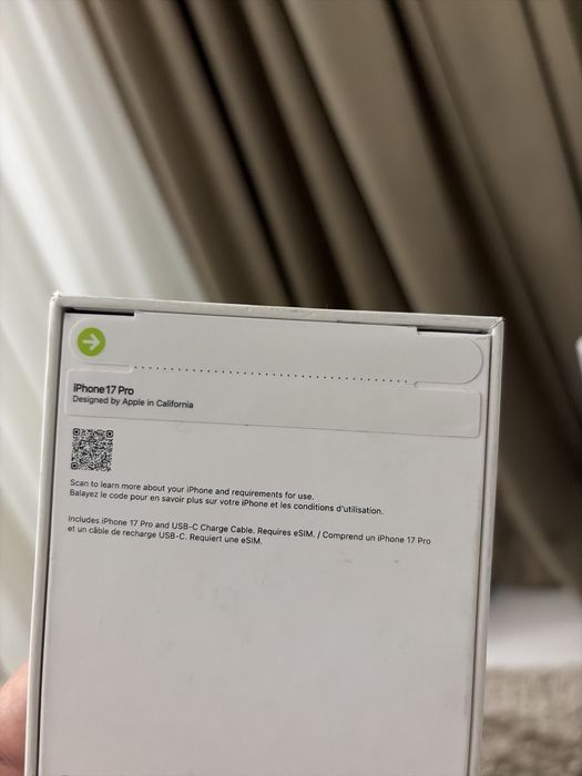 iPhone 17 pro 256gb 2 ta imei otgan