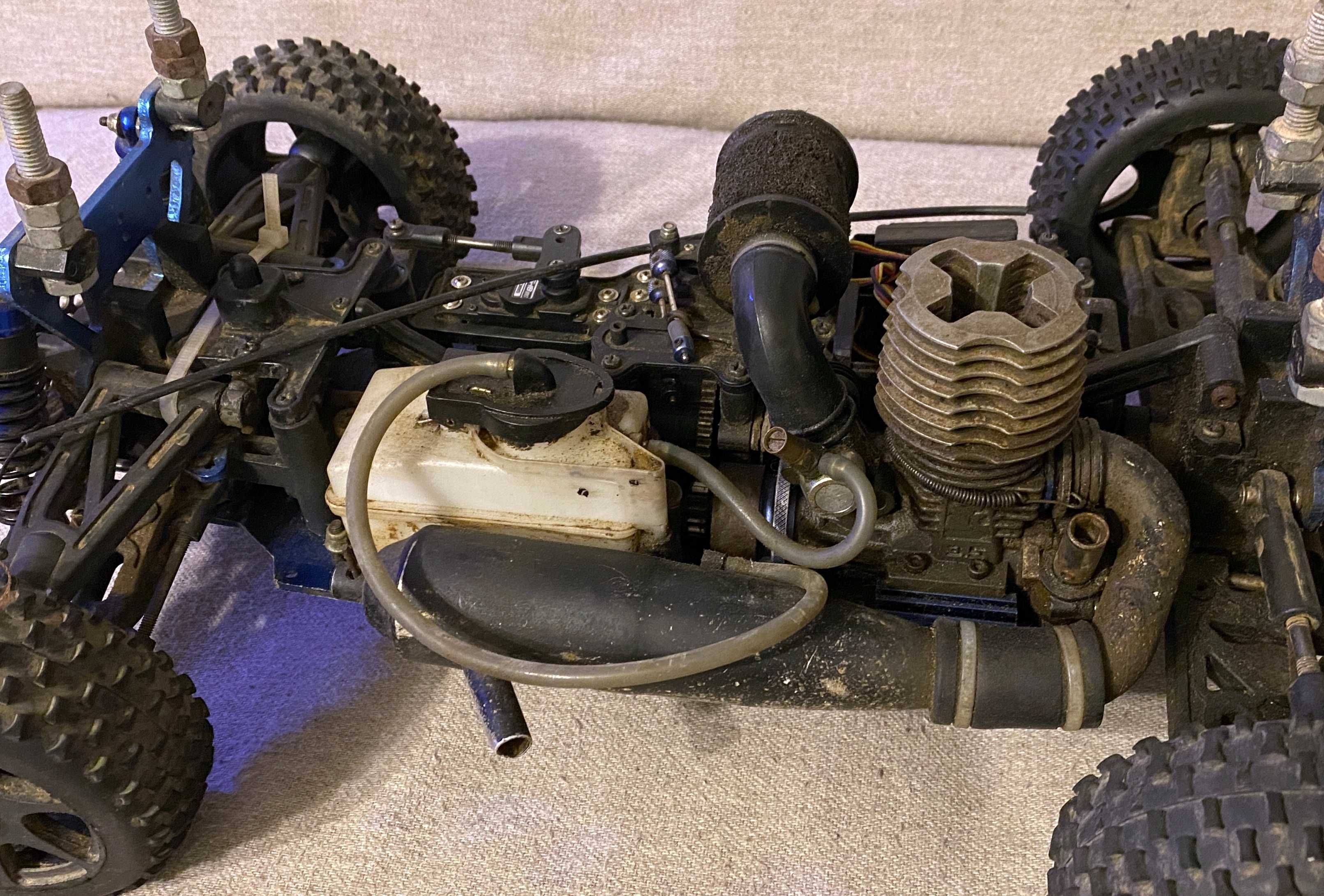 RC Nitro motor de 3,5 cmc 4x4 4WD 40 cm - profesionala de curse