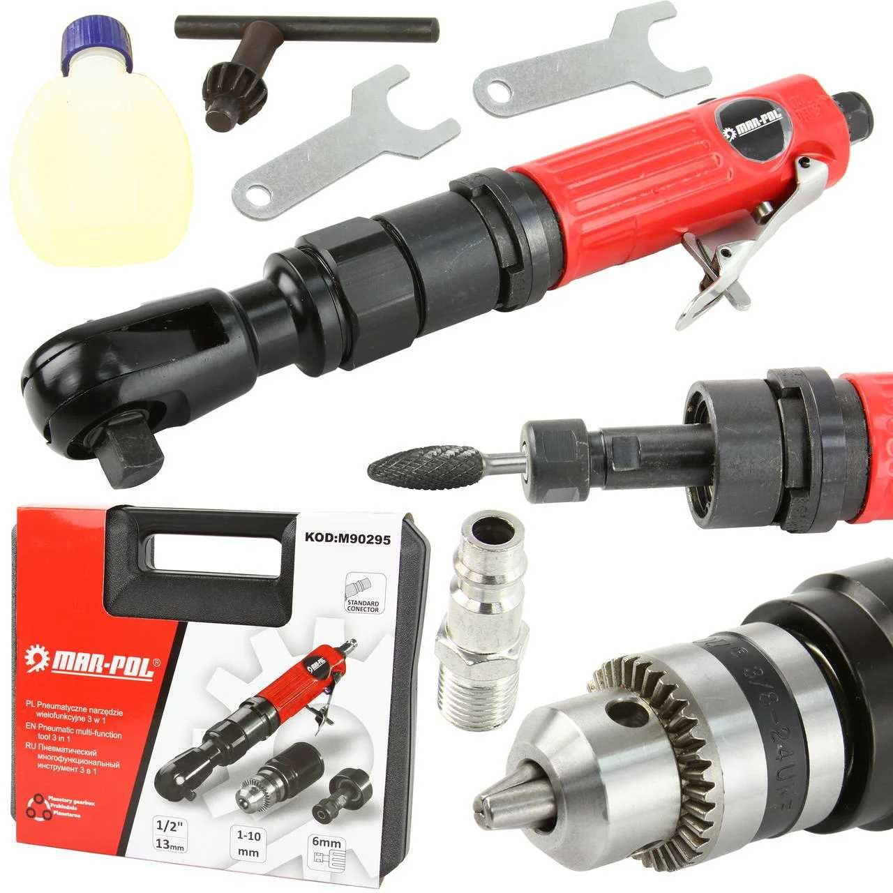 Unelta multifunctionala clichet bormasina si biax pneumatic (M90295)