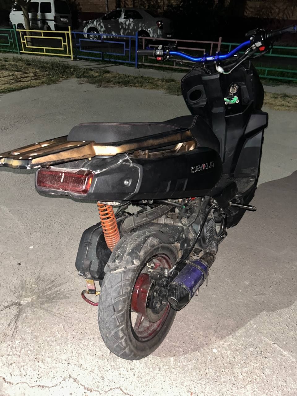 Tank skuter sotiladi