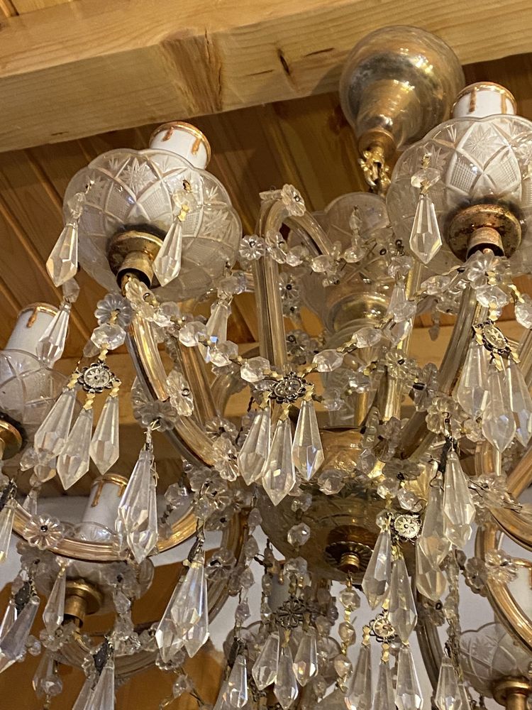 Candelabru/lustra/cristal