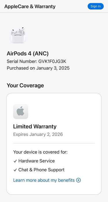 AirPods 4 (ANC) като нови