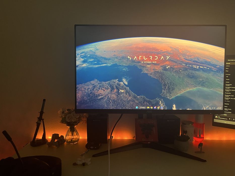 AOC 27G2U5 — 27” IPS Gaming Monitor | 75Hz | 1ms | Перфектно състояние