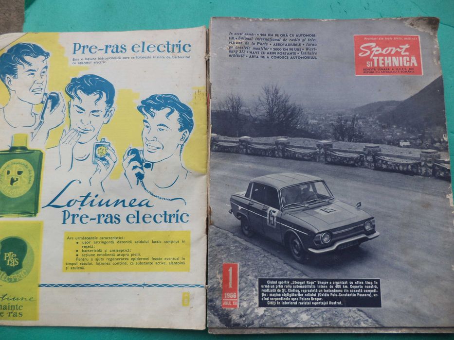 Reviste vechi Sport si Tehnica an 1966 transport gratuit vand - schimb