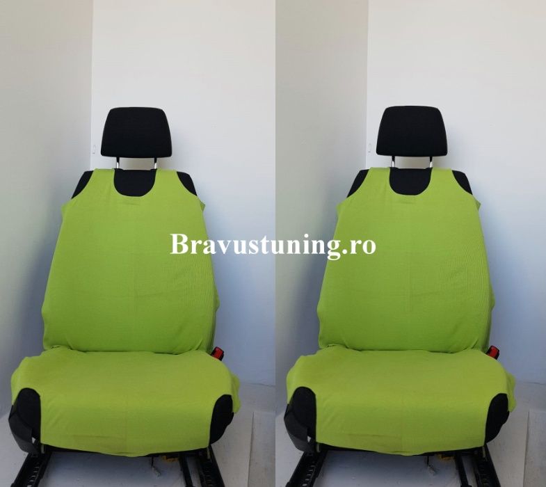 Set 2 piese maieu din bumbac fara burete pentru 2 scaune fata