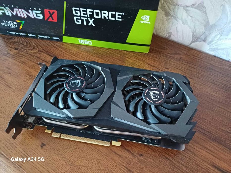 MSI GTX 1660 Gaming X 6GB