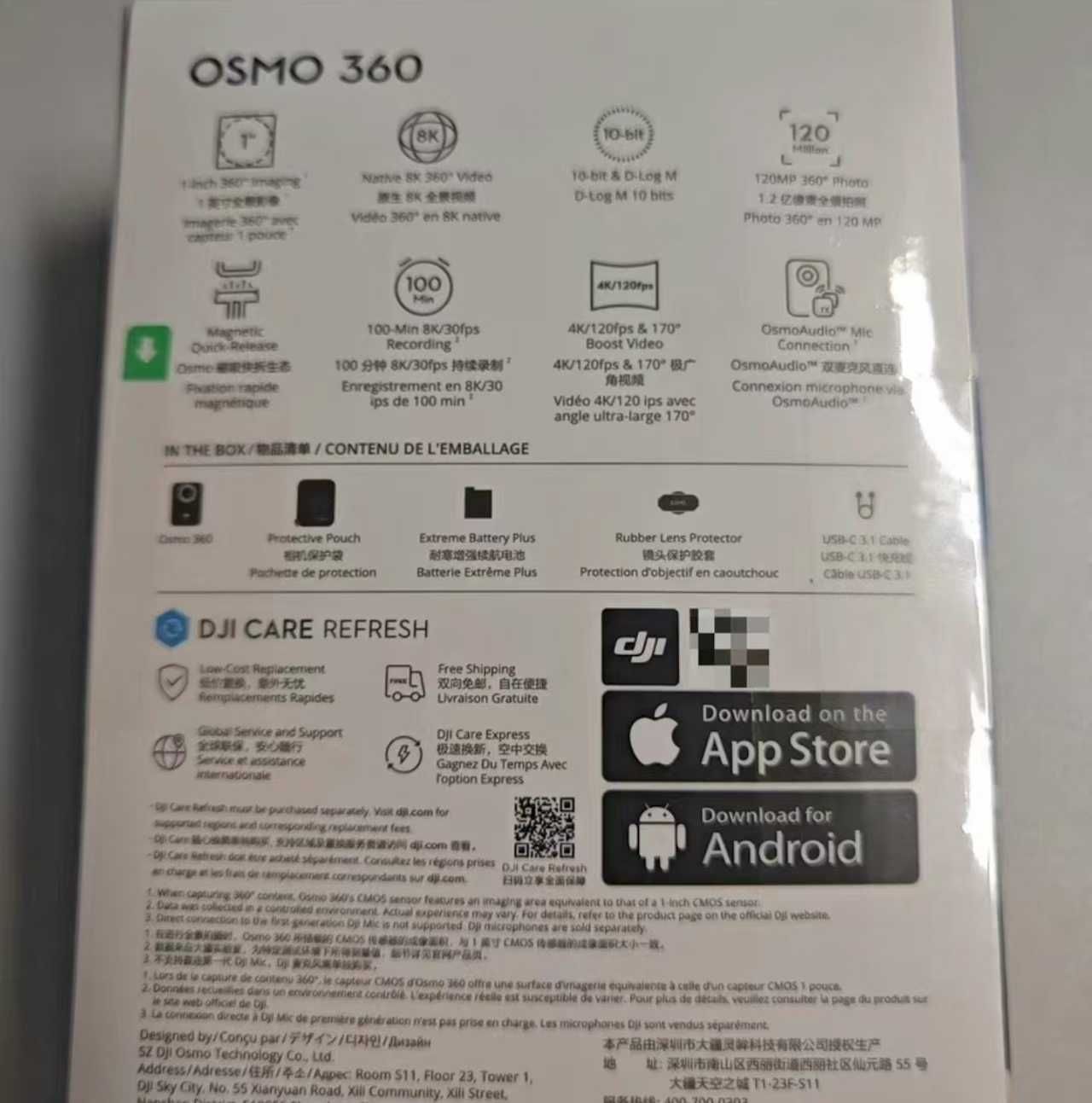 Экшн Камера DJI Osmo 360 Standard/Adventure Combo 8K ( 2025NEW )
