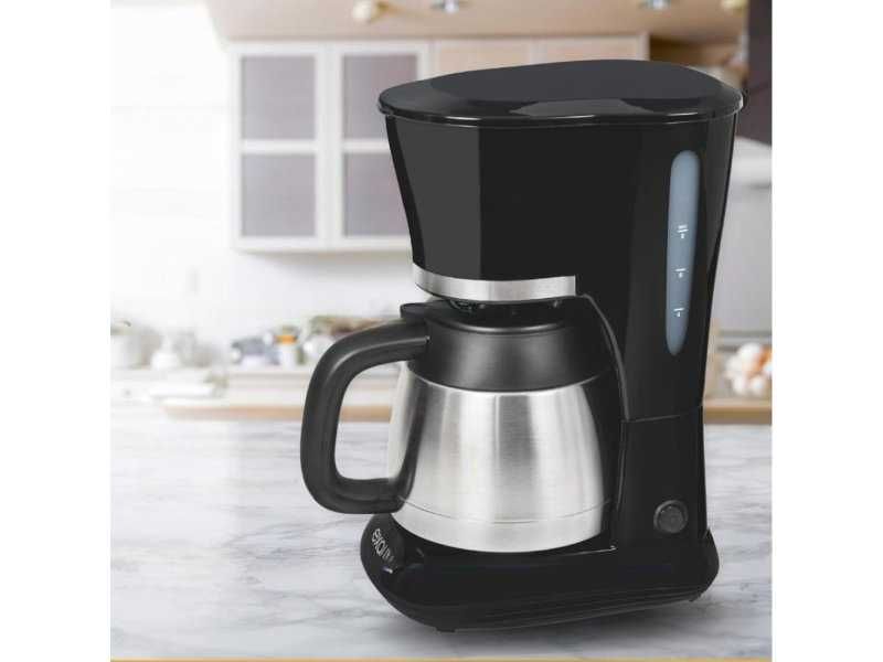 Кафемашина за Шварц Кафе Exquisit KA 6501 - 800W, Черна