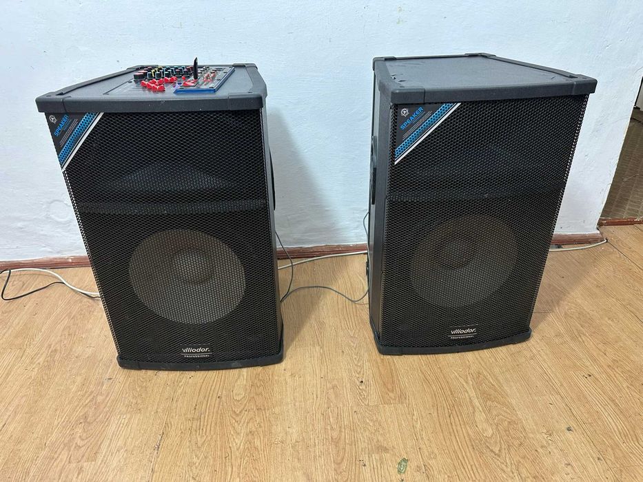 Set 2 Boxe Puternice 800 W Originale Vlliodor 2005 Bluetooth Usb 2