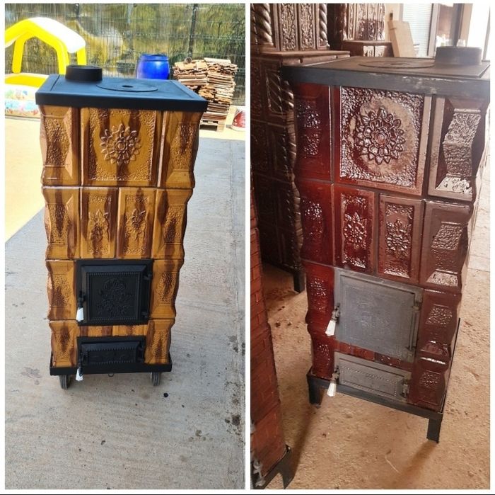 Vând sobe teracotă premontate diferite mode și culori.