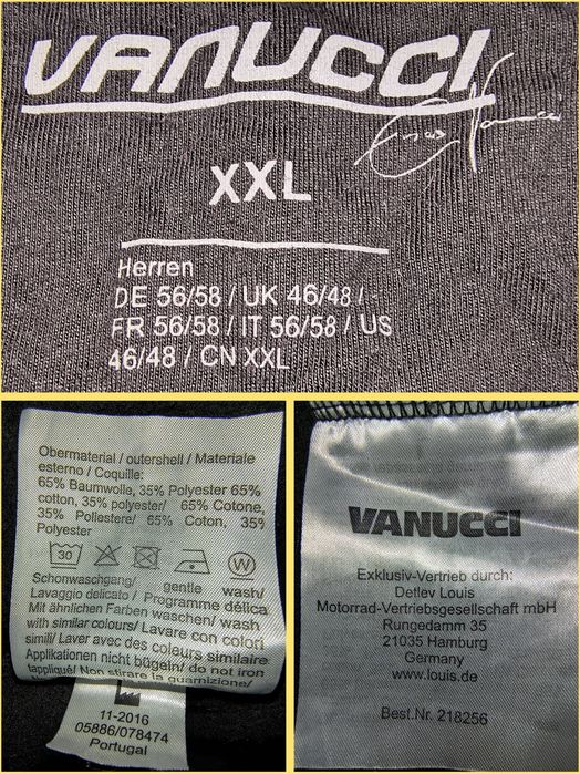 Hanorac moto Vanucci, XXL