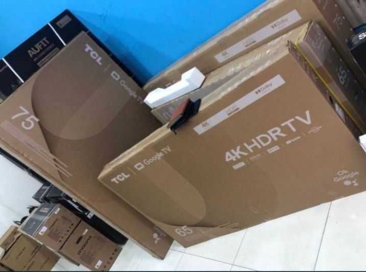 Телевизор TCL 75" 65" 55" 43" Smart Tv 4К Доставка бесплатно