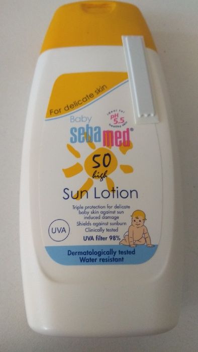 Слънцезащитен лосион Seba Med SPF 50+