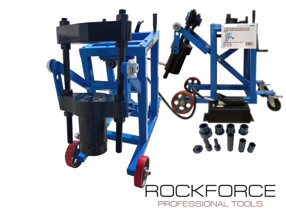 Мобилна пневмо-хидравлична преса 75 тона ROCKFORCE , RF-B1339