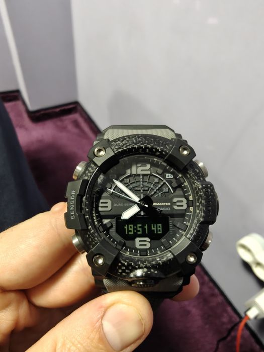 Часовник Casio G-Shock Mudmaster GG-B100-1B с каишка на GG-B100-8A
