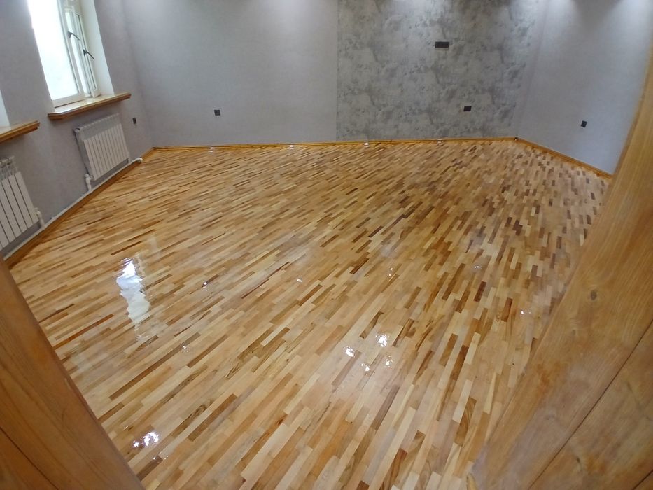 Шлифовка пол паркет ламинат демонтаж киламиз