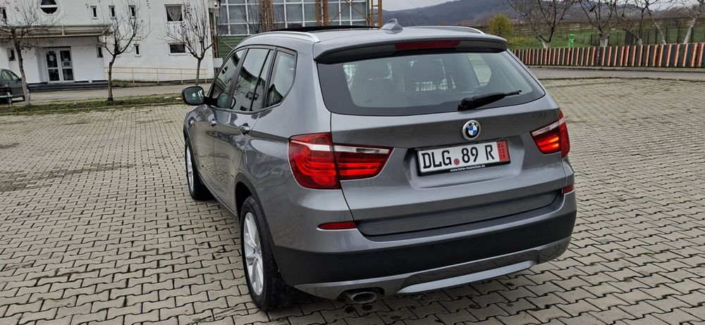 BMW X3, X-DRIVE 4X4, 12/2012, DIESEL 2,0, AUTOMAT, EURO 5, 187000 KM.