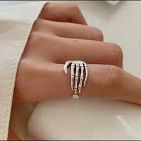 Уникален сребърен дамски пръстен