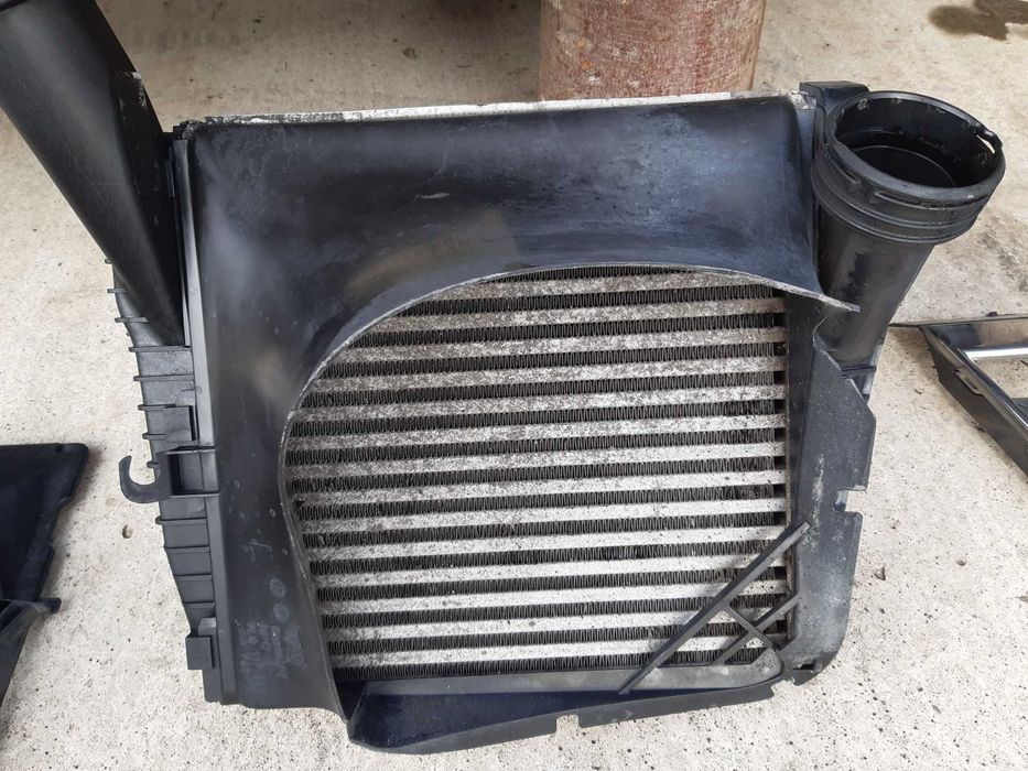 Set electroventilatoare AC SI APA Intercooler VW TOUAREG 7L 2.5 BAC