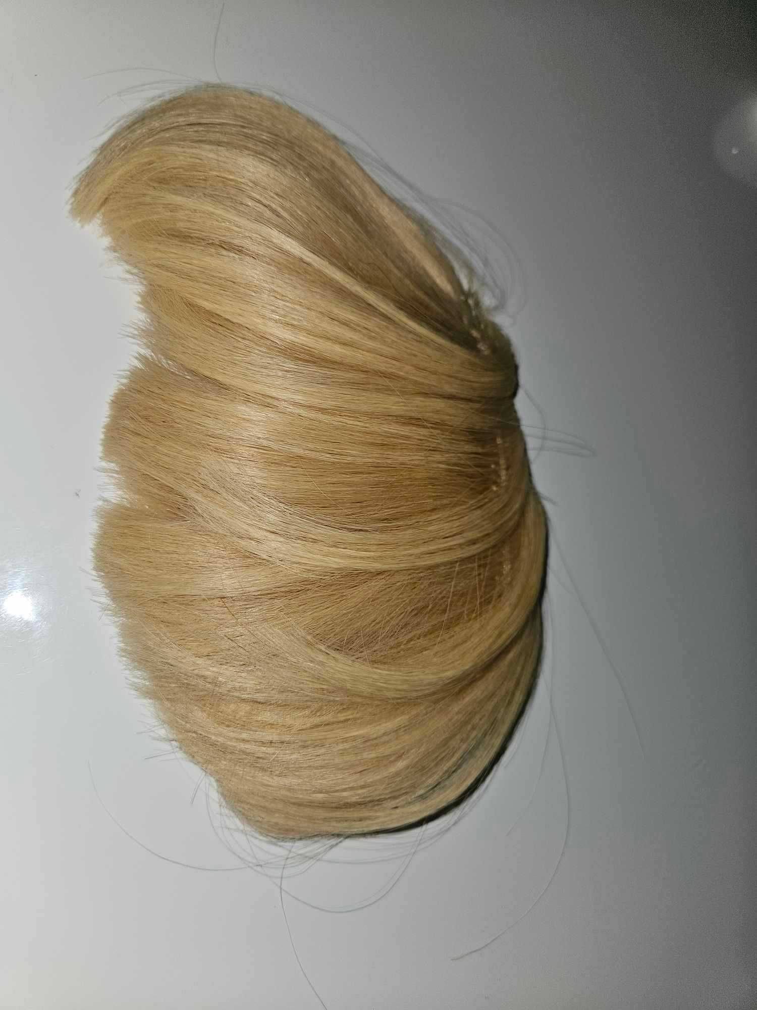 Breton din par natural blond clip-on Oskar