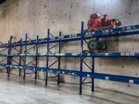 Палетен стелаж / палетни стелажи / стелажи за склад 4200 кг на ред