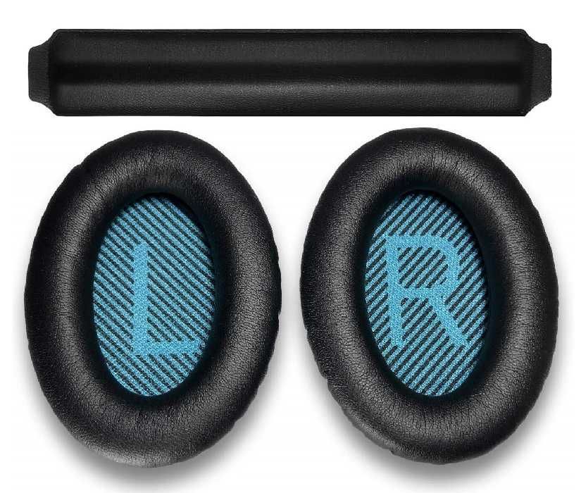 Set 2 bureti + Banda superioara pentru casti Bose QC35 II / I Over-Ear