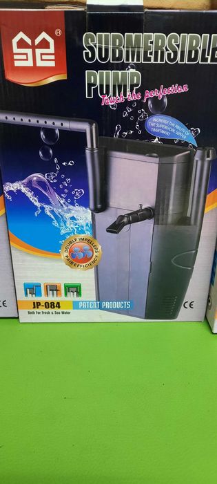 Новый Аквариумный Фильтр Sunsun submersible pump jp 84 с двумя мотор