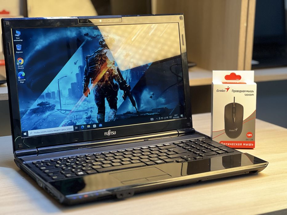 Мощный ноутбук Fujitsu! Core i5|SSD/OZU-8gb/ Гарантия Рассречка!