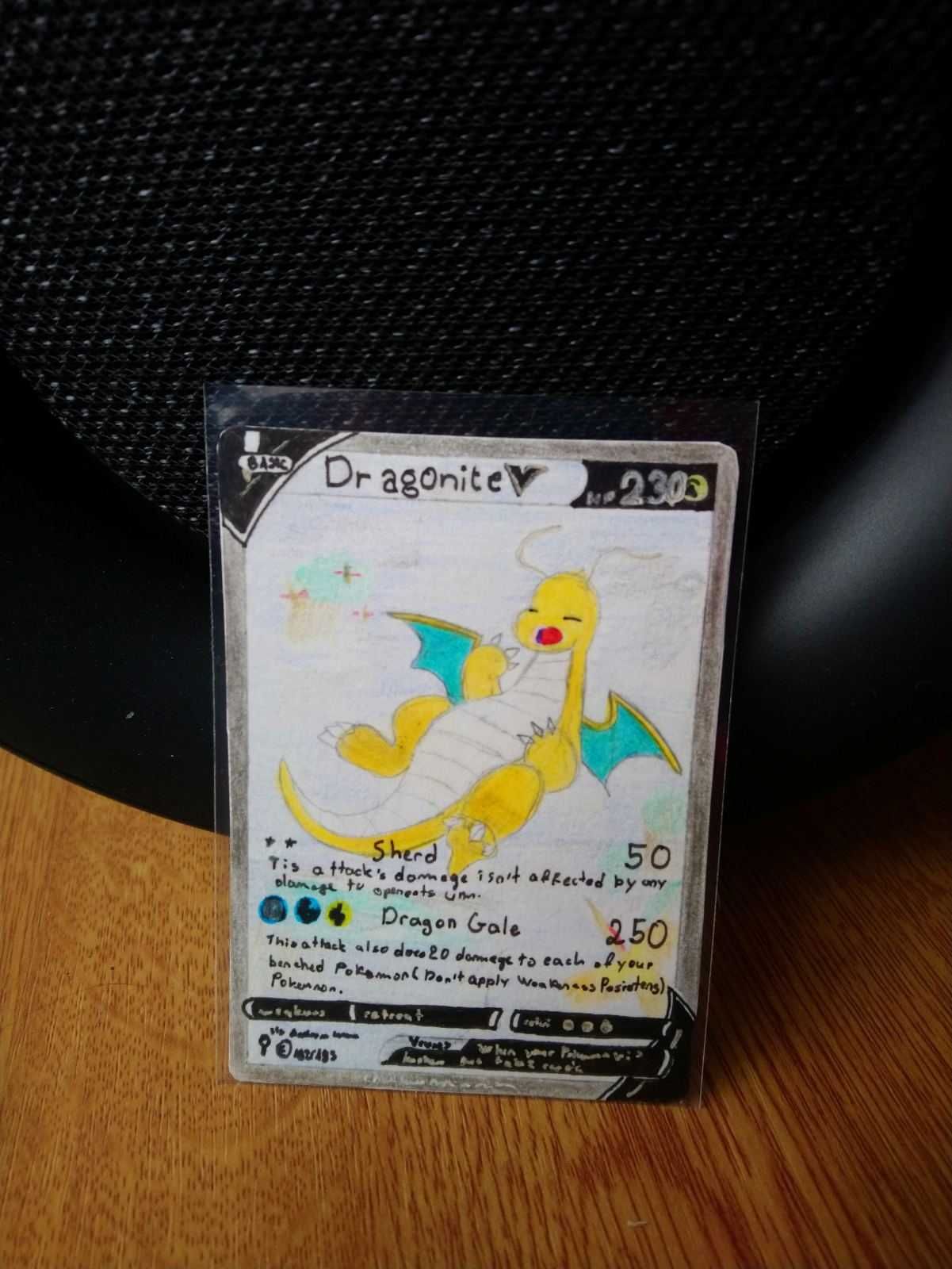 Pokemon card (нарисувана)