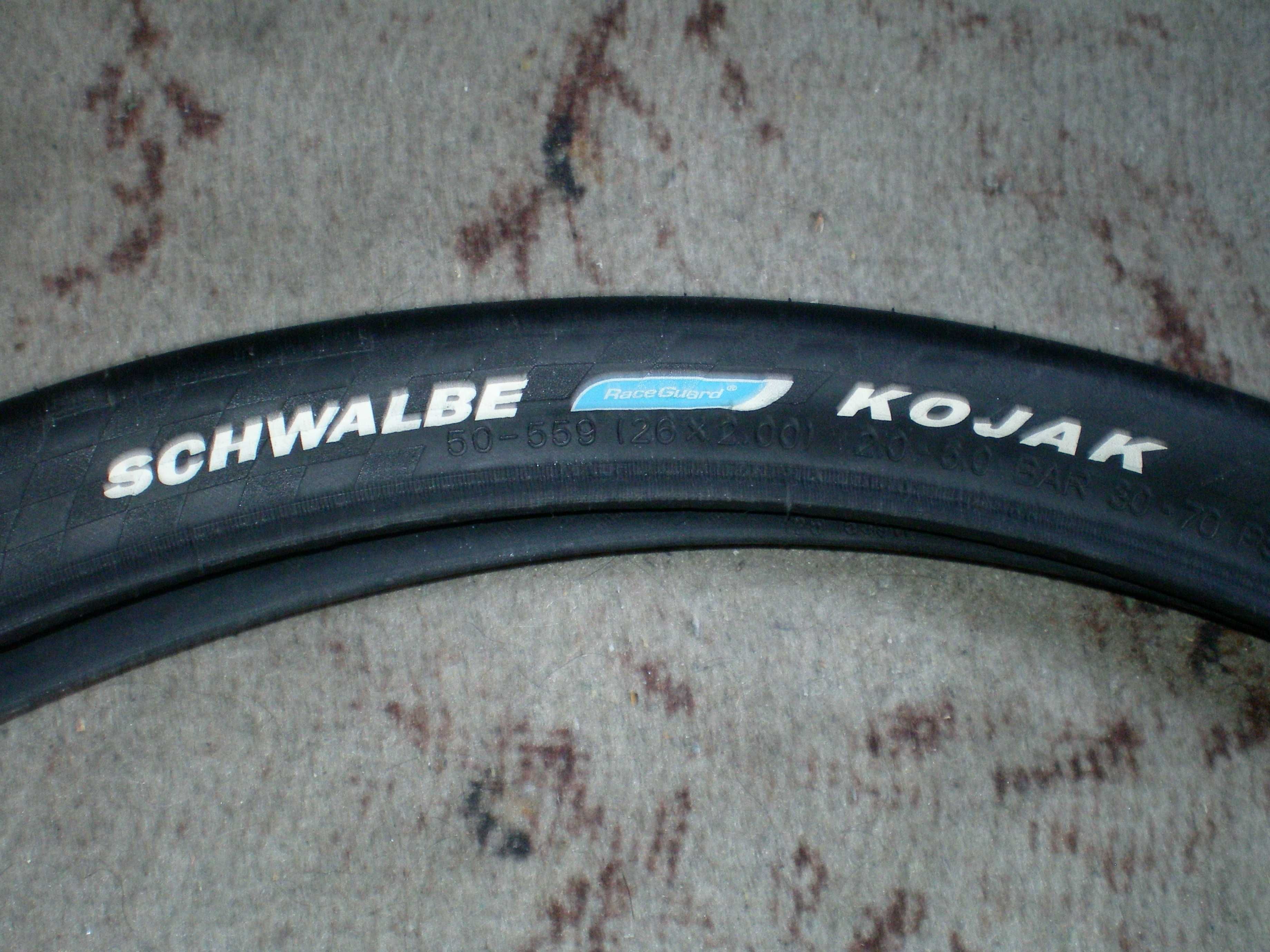 Продавам 2 бр. нови външни гуми Schwalbe Kojak Race guard 26"х 2.0