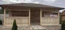 Foisor din lemn 3.4 x 3.6m