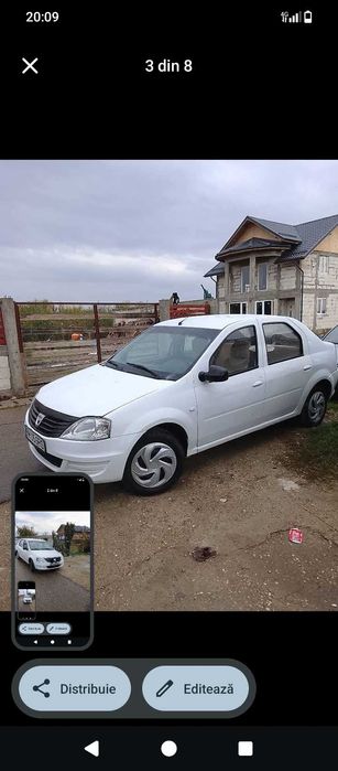 Dacia Logan 2010 1.4 benzina și gpl