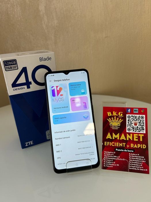 Zte Blade V40 128gb Amanet BKG