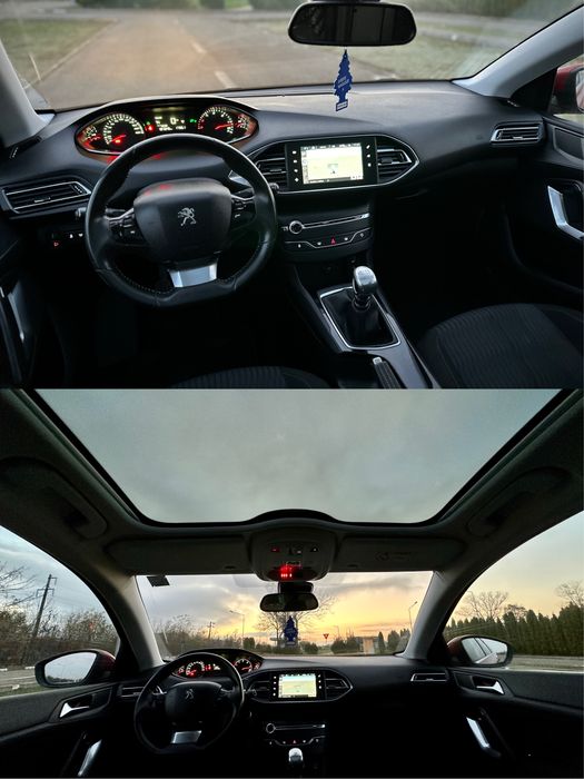 Peugeot 308 SW 1.6 BlueHdi 120Cp 2015 Panoramic Istoric Curat