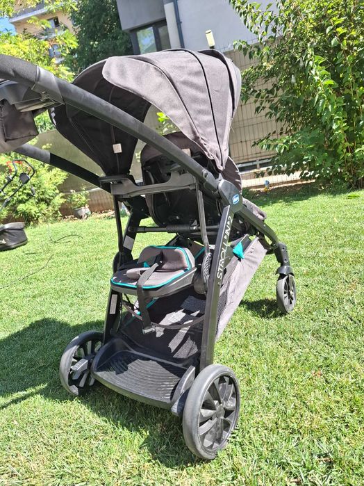 Carucior sport 2 in 1 CHICCO Stroll in 2  pentru 2 copii
