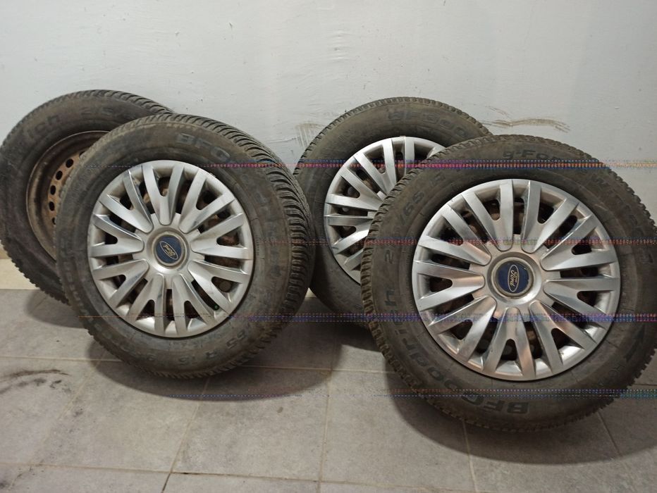 Jante tabla 16 originale Ford+anvelope iarna