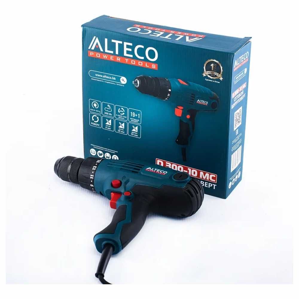 Сетевой шуруповерт ALTECO D 300-10 MC. ЕСТЬ РАССРОЧКА