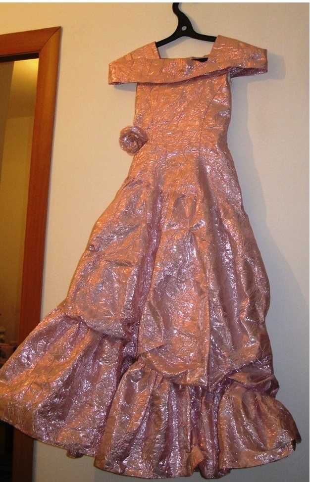 Нарядное блестящее платье на 8-12 лет - 5000 тенге