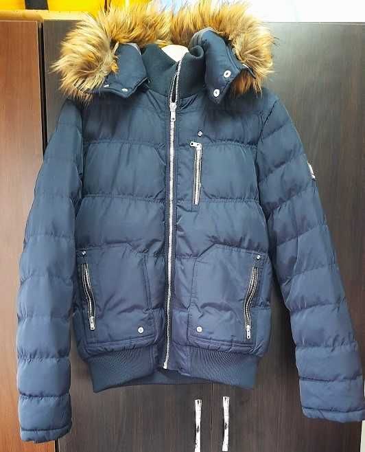 Geacă damă/bărbat cu glugă groasă, de iarnă