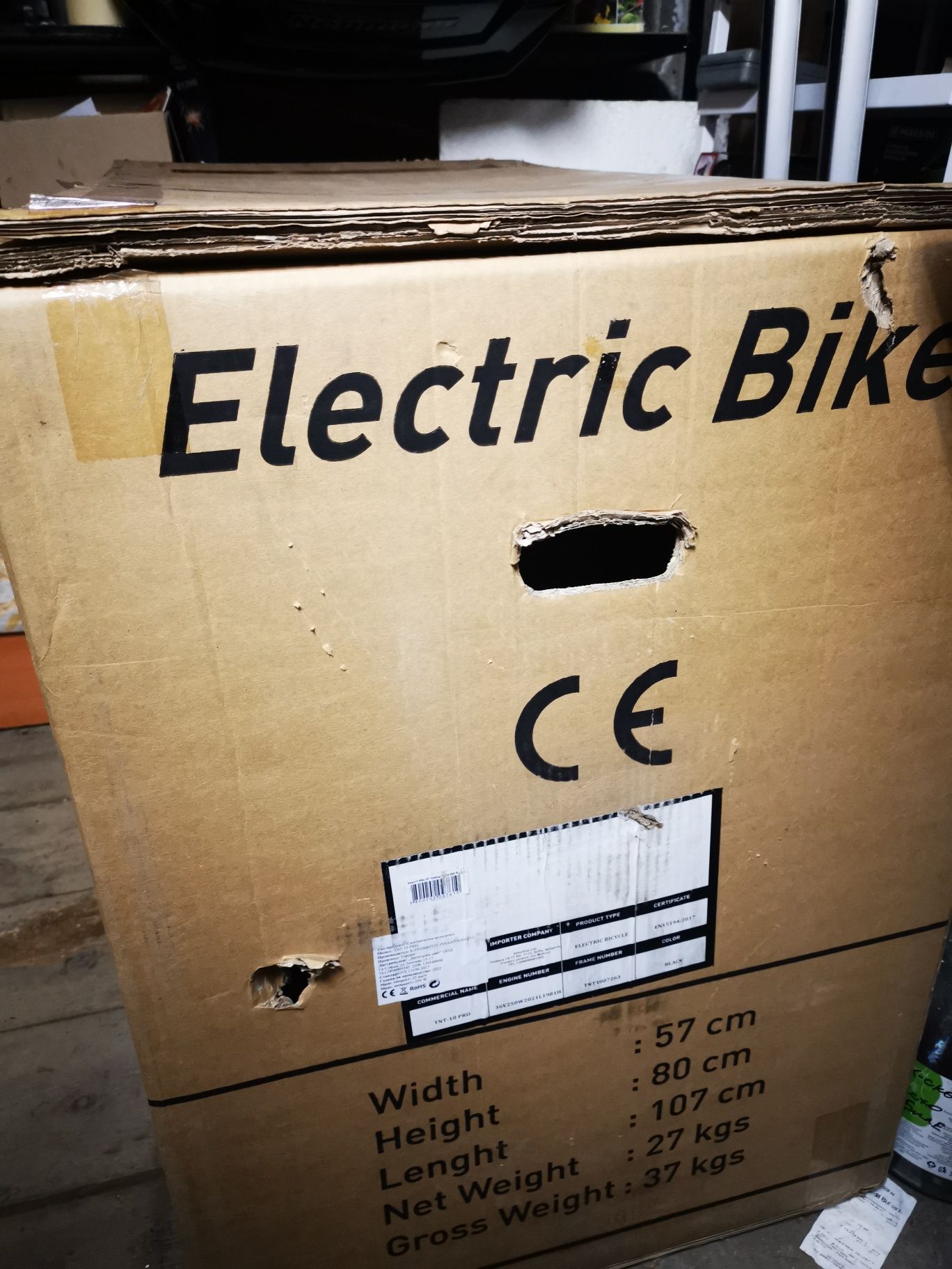 Електрически велосипед TNT FAT bike