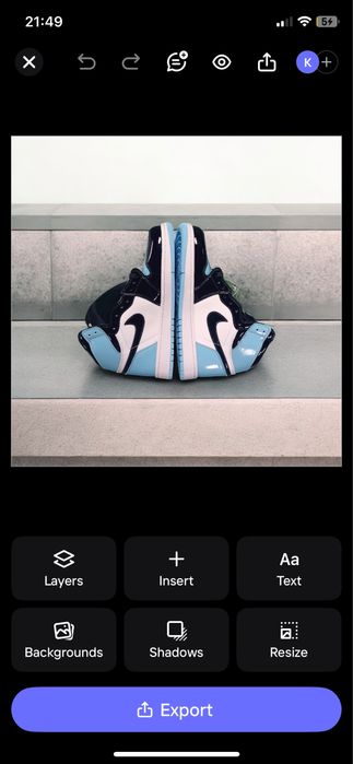 Air jordan 1 unc patent