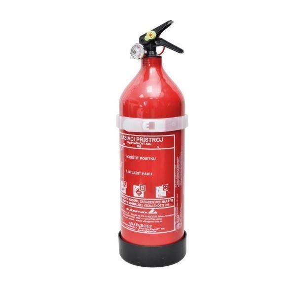 Stingator 2 Kg cu pulbere ABC si cu ceas, PS2-Y, 8A/55B/C, -30/+60grade, 41.5cm x 15cm