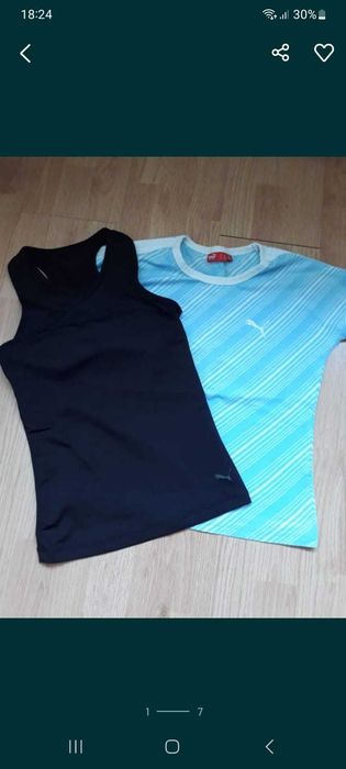 Set Puma,tricou+top ,marime S