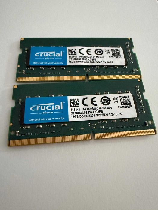 RAM 16 GB, DDR4, 2 bucăți