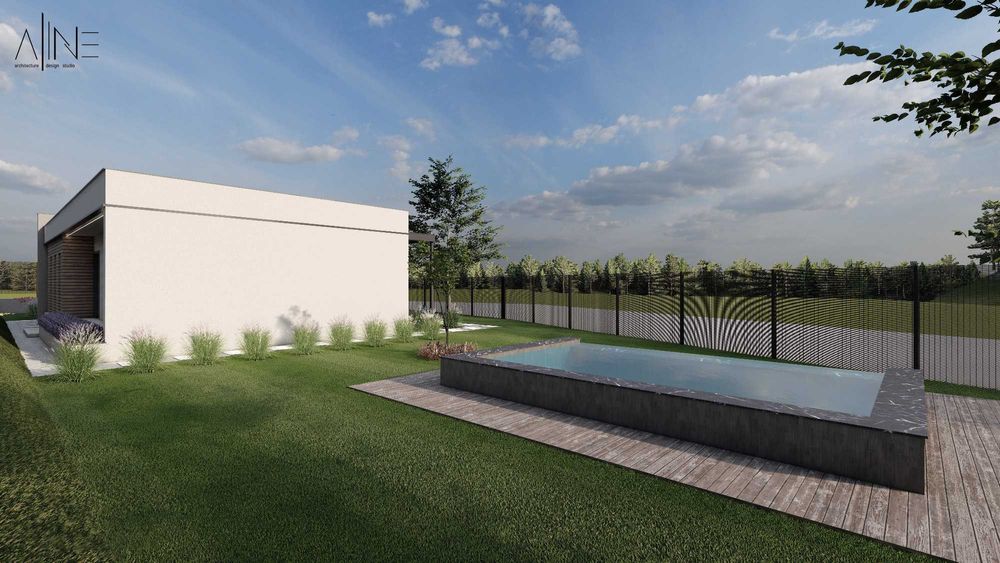 Casa moderna, Natura, View, Open Space, la cheie, numai bagajele.