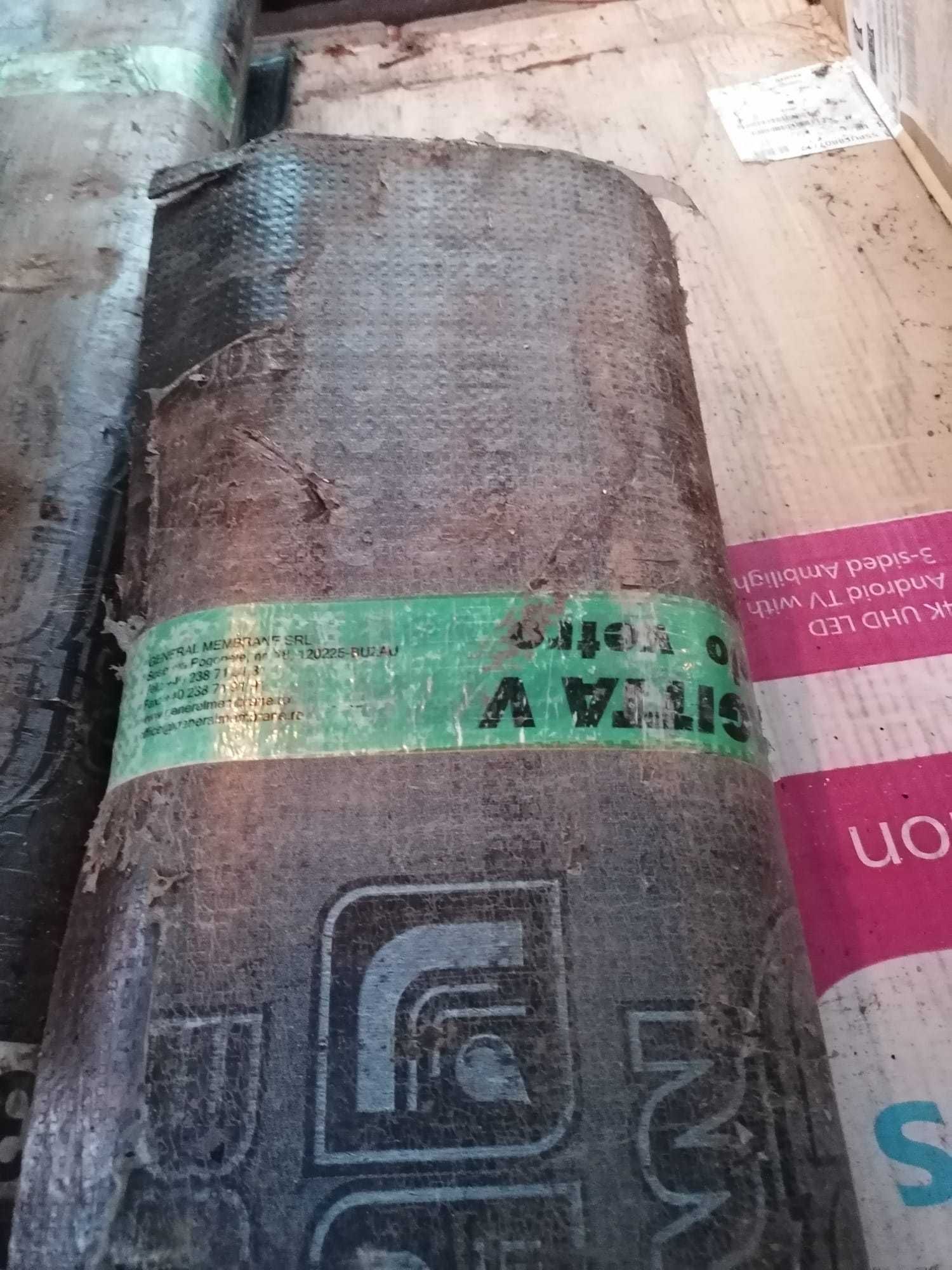 POPI metalici zincati 2-3,5 m 38 buc. 100 lei/buc.membrana bituminoasa