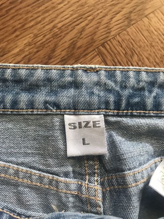 Къси дамски дънки L